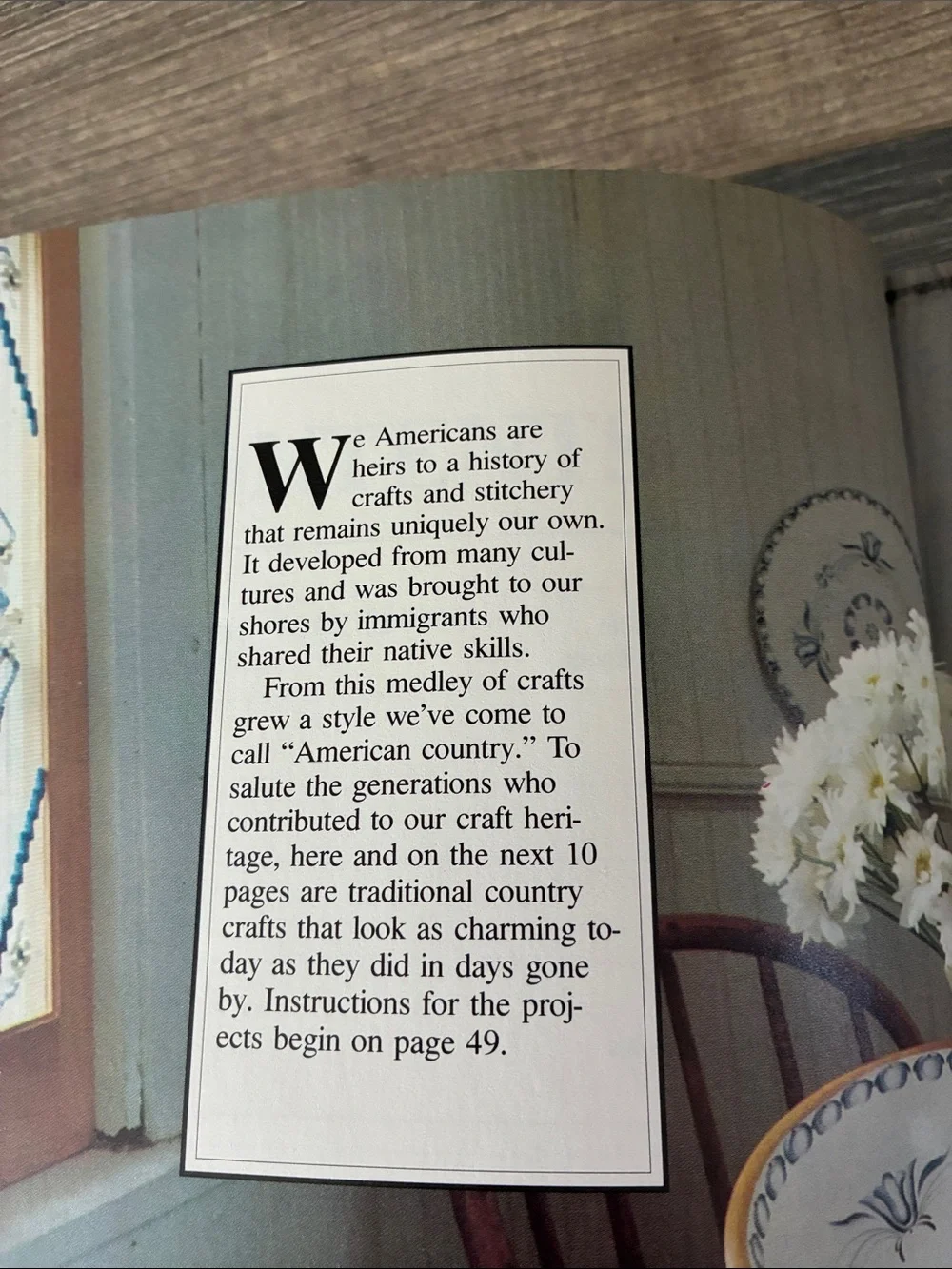 Vintage 1983 Better Homes & Gardens Treasury of Country Crafts & Foods Hardcover
